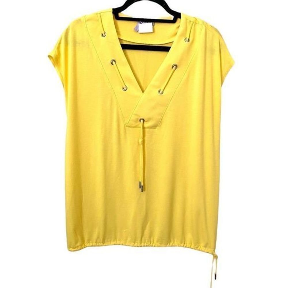 ‎ZOĒ Drawstring Top Sz Sm